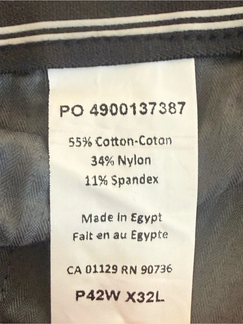 Men's Navy Dress Pants - -Inspired